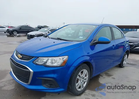 2018 Chevrolet Sonic Ls Auto z USA, uszkodzony, nr VIN 1G1JB5SH7J4136580